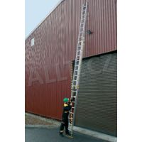 Žebřík dvoudílný výsuvný s lanem 8318  